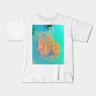 Kelp Floating in the Pacific Ocean Kids T-Shirt